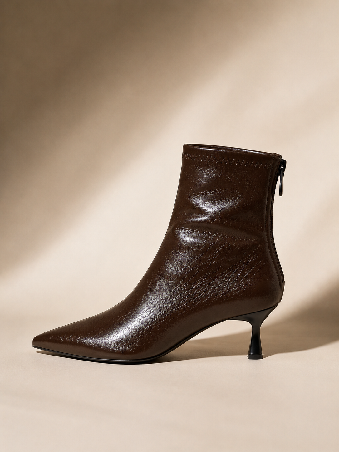 Bottes Femme Marron à Talon Stiletto – Élégance Signature