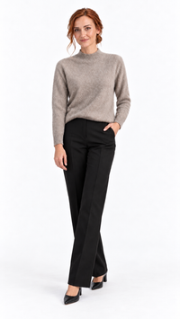 Pull femme en laine mérinos Douceur Mérinos – photo 1 – Gilles de Beaumont