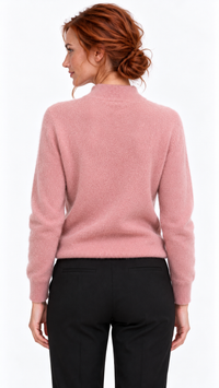 Pull femme en laine mérinos Douceur Mérinos – photo 6 – Gilles de Beaumont
