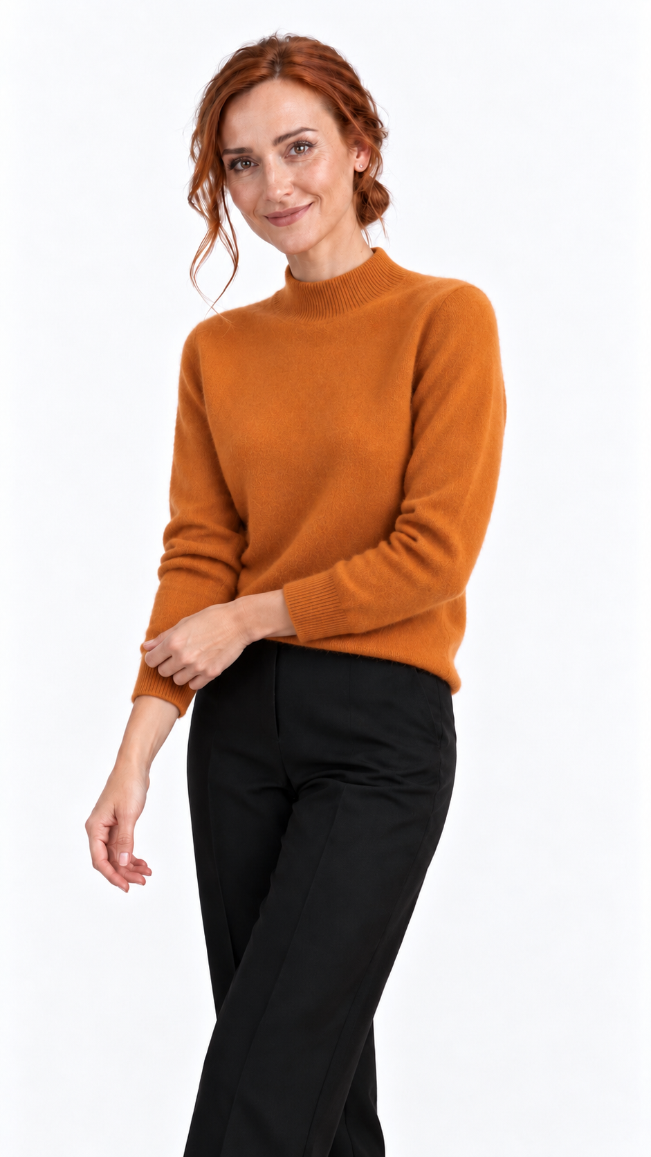 Pull femme en laine mérinos Douceur Mérinos – photo 7 – Gilles de Beaumont