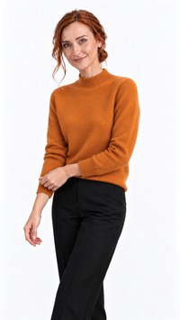 Pull femme en laine mérinos Douceur Mérinos – photo 7 – Gilles de Beaumont