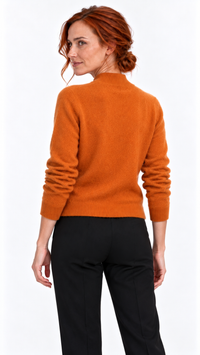 Pull femme en laine mérinos Douceur Mérinos – photo 9 – Gilles de Beaumont
