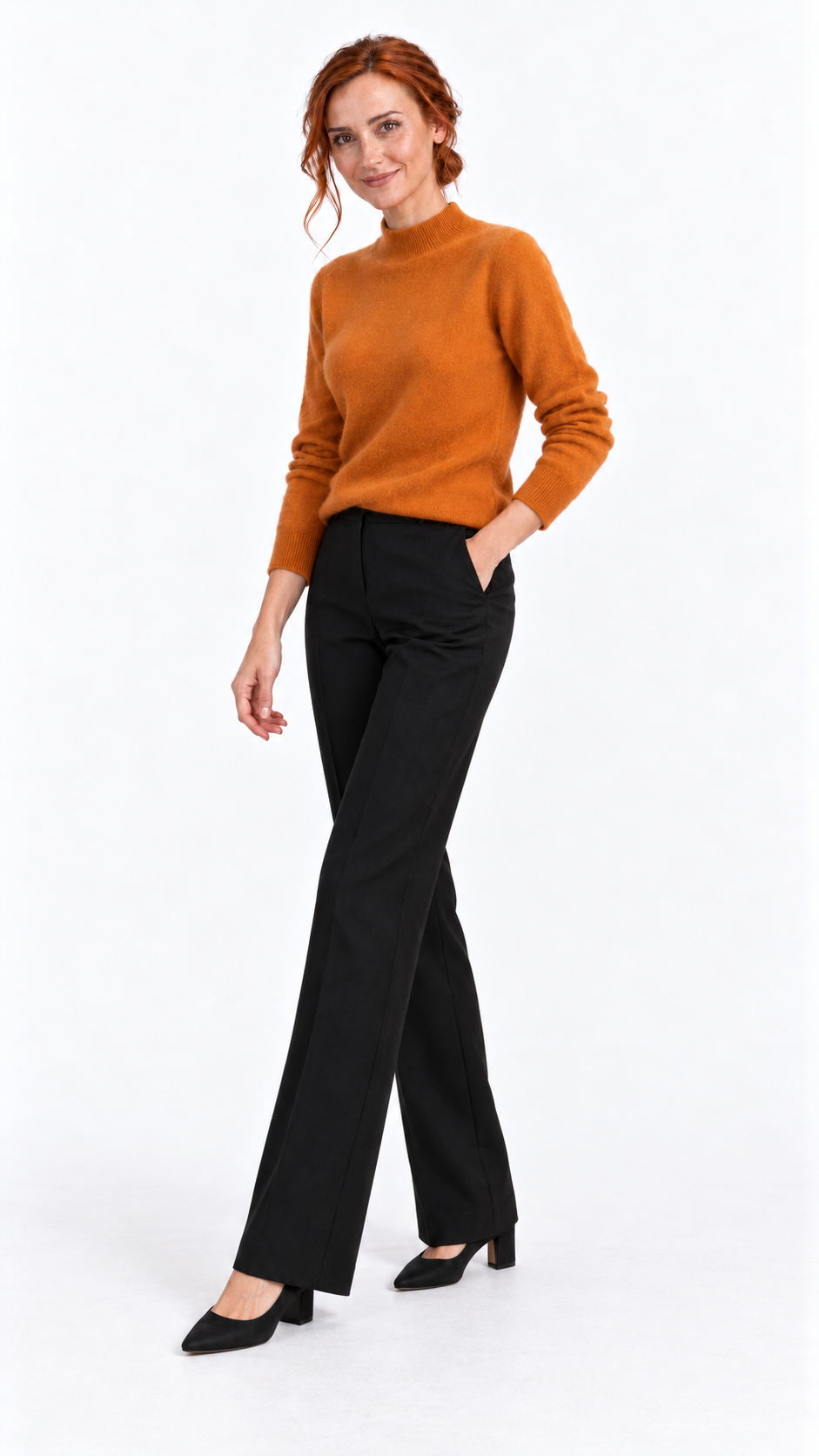 Pull femme en laine mérinos Douceur Mérinos – photo 10 – Gilles de Beaumont
