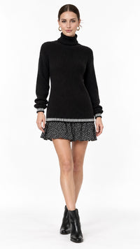 Robe pull femme en maille jacquard Éclat Rétro – photo 21 – Gilles de Beaumont