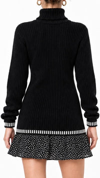 Robe pull femme en maille jacquard Éclat Rétro – photo 22 – Gilles de Beaumont