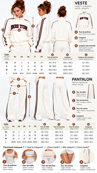 Ensemble femme Épure Ivoire – détail pantalon – Gilles de Beaumont