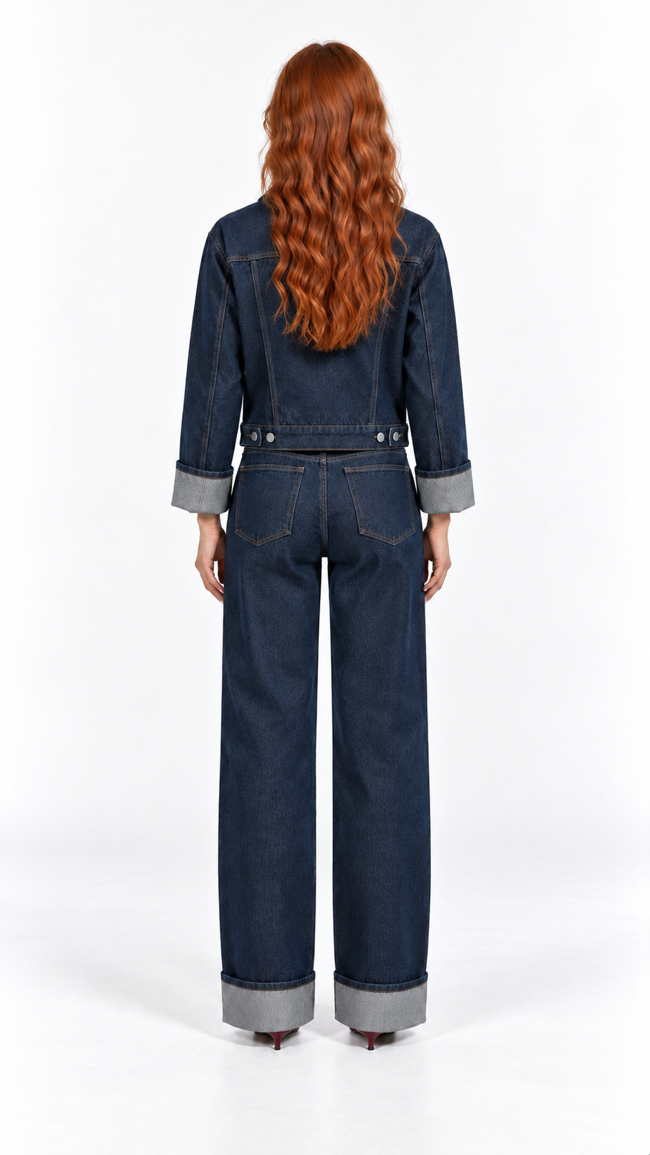 Ensemble femme en denim Ligne Indigo – guide des tailles – Gilles de Beaumont