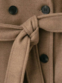 Manteau Femme Croisé Ceinturé – Héritage Tailleur – vue produit 4 – Gilles de Beaumont