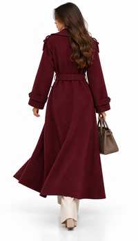 Manteau Femme Croisé Ceinturé – Héritage Tailleur – vue produit 13 – Gilles de Beaumont