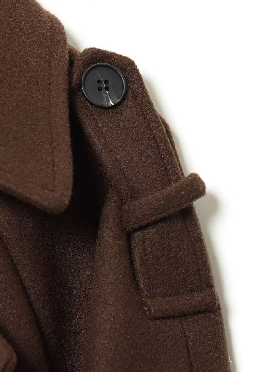 Manteau Femme Croisé Ceinturé – Héritage Tailleur – vue produit 21 – Gilles de Beaumont