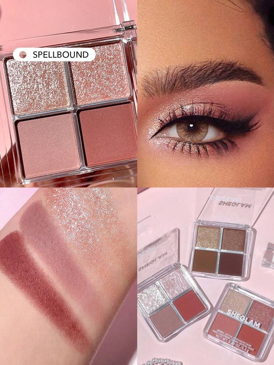 Palette Fards à Paupières Bronze & Or – Éclat Cosmique – vue produit 09 – Gilles de Beaumont
