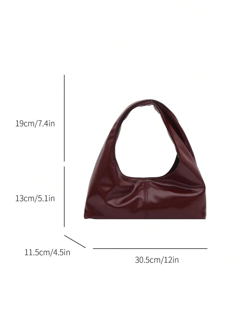 Sac à Main Matelassé Vintage – Élégance Croissant – vue produit 10 – Gilles de Beaumont