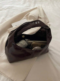 Sac à Main Matelassé Vintage – Élégance Croissant – vue produit 20 – Gilles de Beaumont